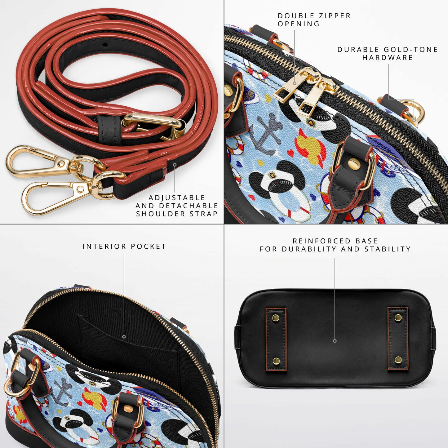 Cruise Dome Satchel Handbag