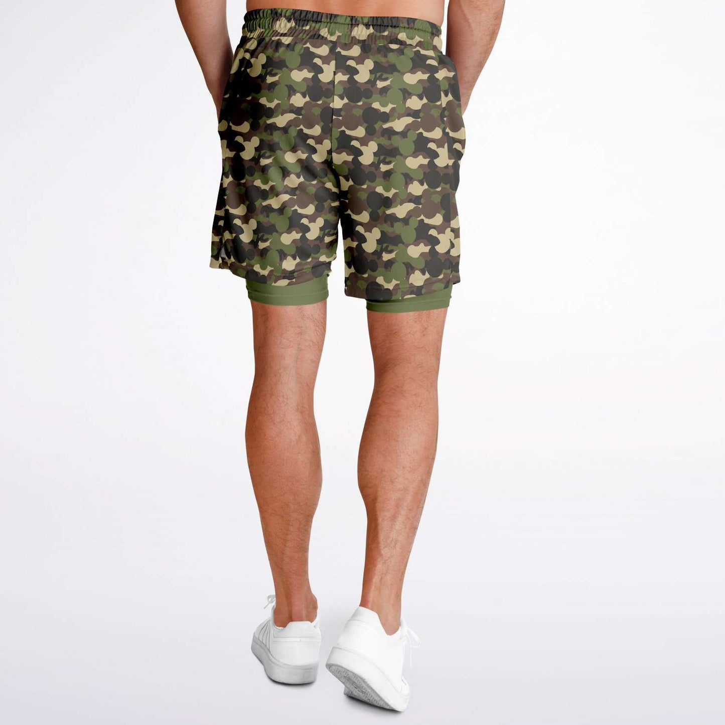 Camo Collection Men's Double Layer Shorts