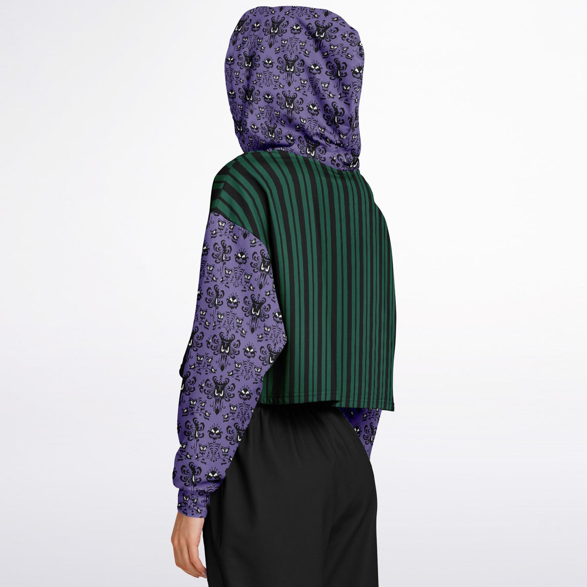 Haunted Collection Cropped Hoodie
