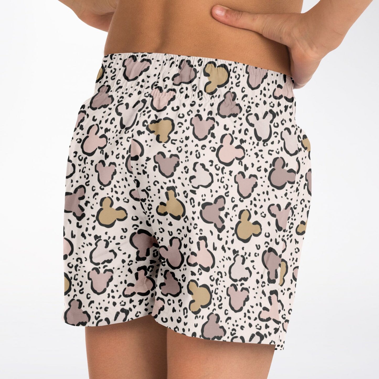 Boys Leopard Swim Trunks
