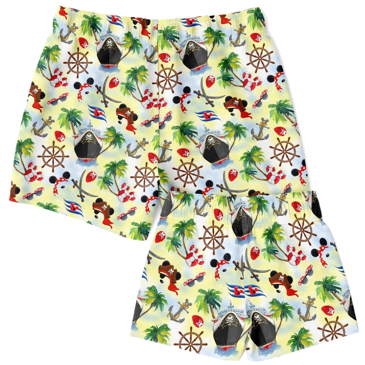 Father & Son Pirate Swim Trunks