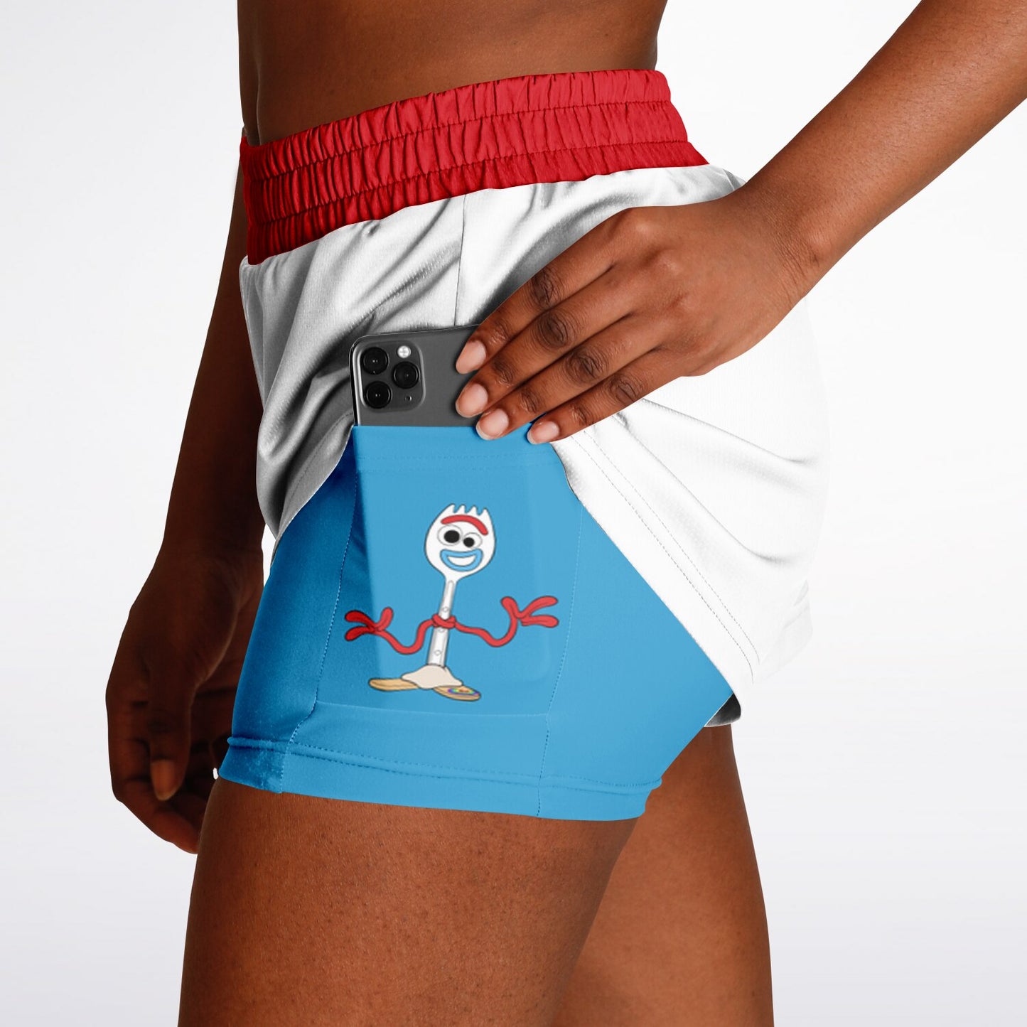 Forky Double Layer Pocket Shorts