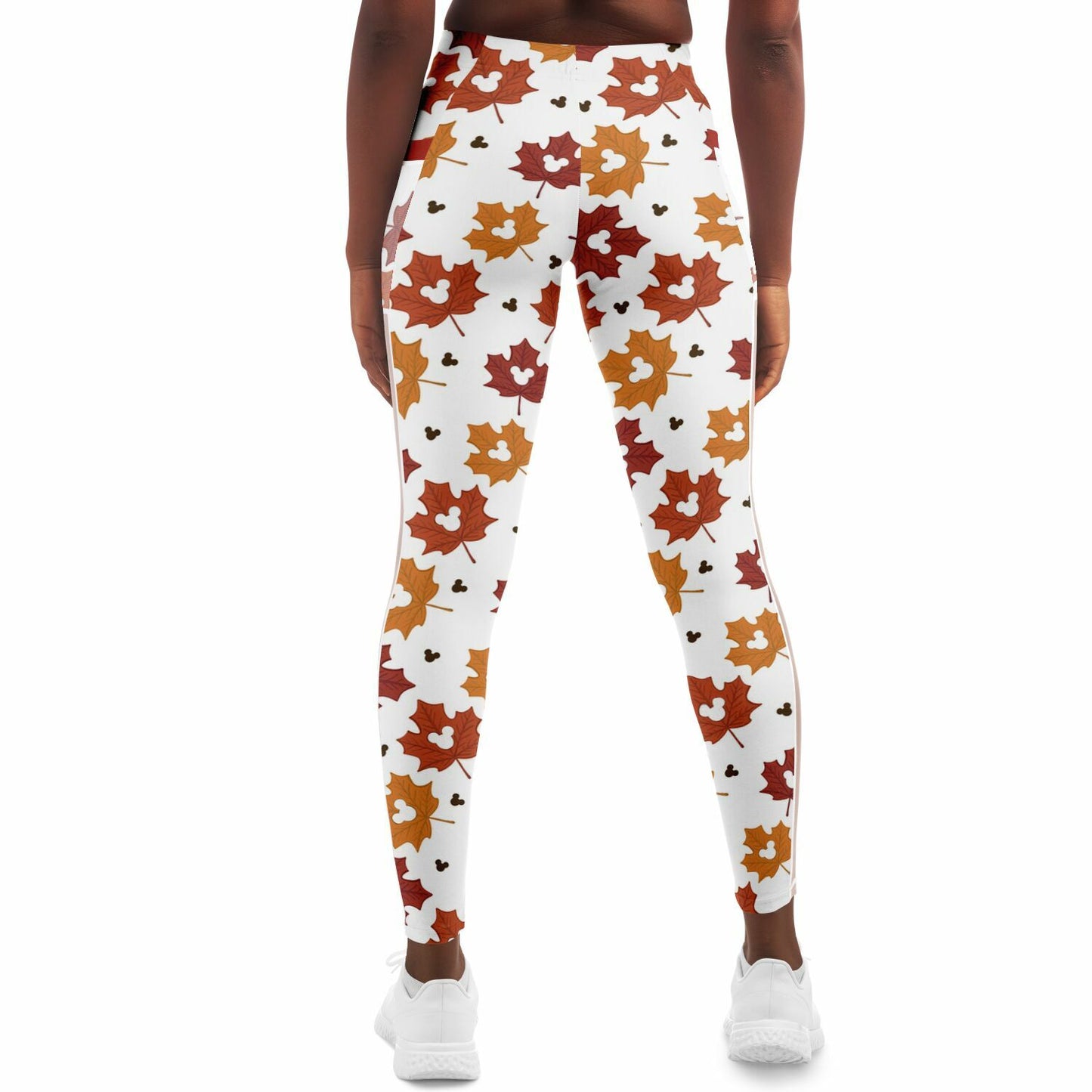 Leaf Collection Light Mesh Pocket Leggings