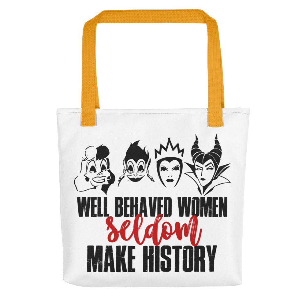 Well Behaved Women Tote bag