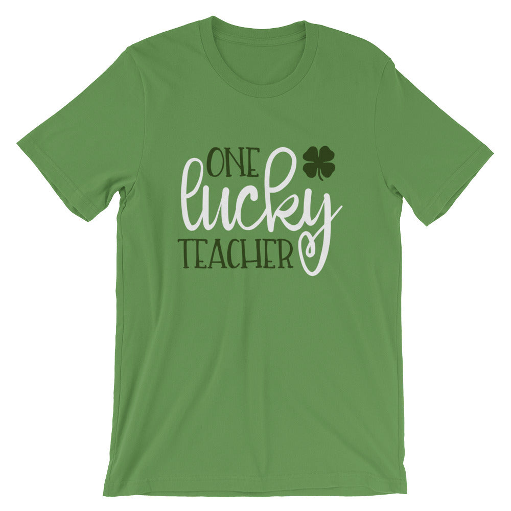 One Lucky Teacher Unisex T-Shirt