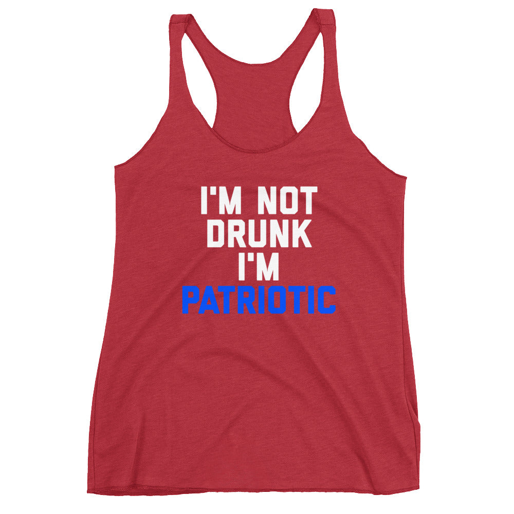 I'm Not Drunk I'm Patriotic Tank