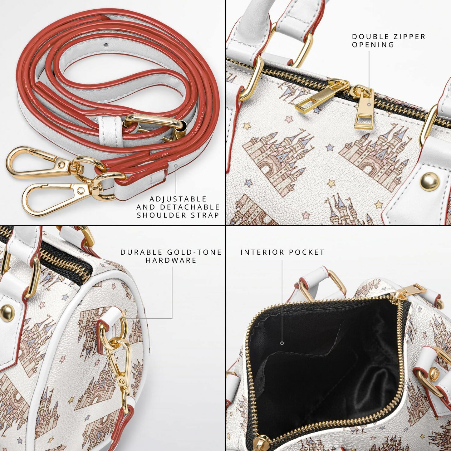 Castle Crossbody Handbag