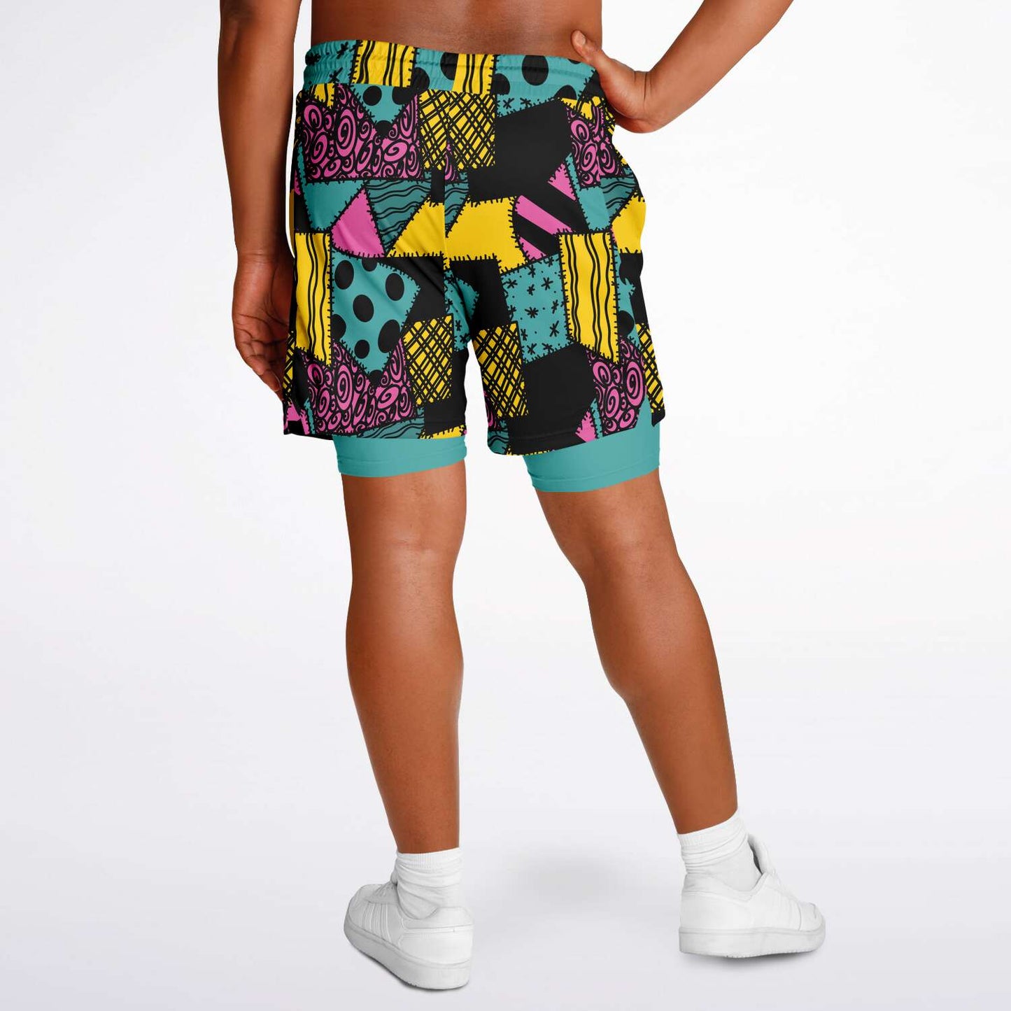 Nightmare Collection Sally Men's Double Layer Pocket Shorts