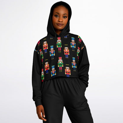 Nutcracker Cropped Hoodie