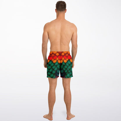 Crazy Bird Swim Trunks Men