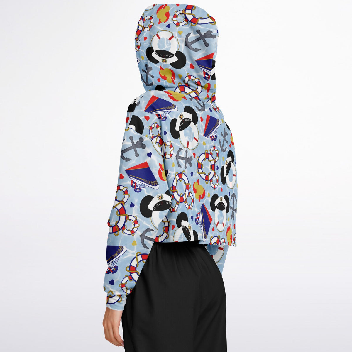 Cruise Collection Cropped Hoodie