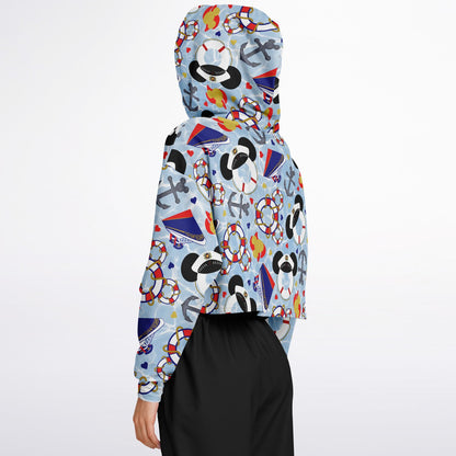 Cruise Collection Cropped Hoodie