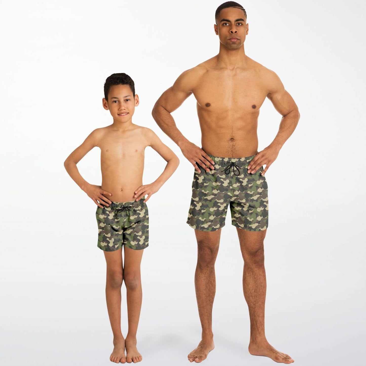 Camo Collection Swim Trunks Set