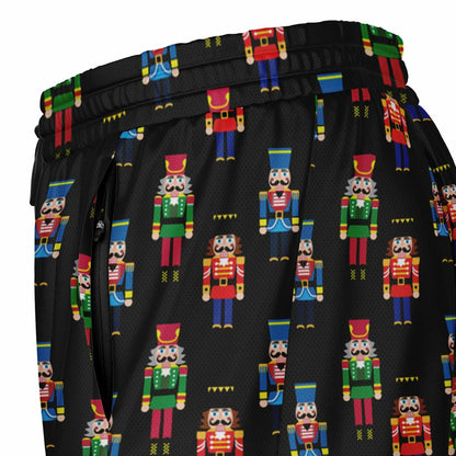 Nutcracker Men's Double Layer Pocket Shorts