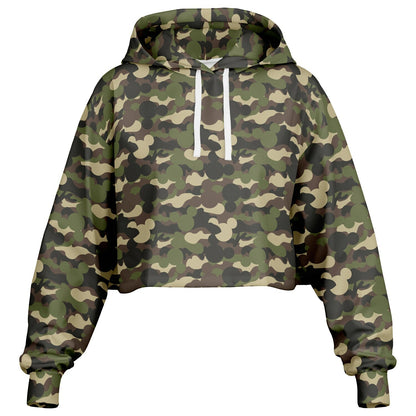 Camo Collection Cropped Hoodie