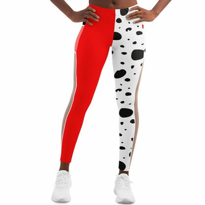 Dalmation Mesh Pocket Leggings