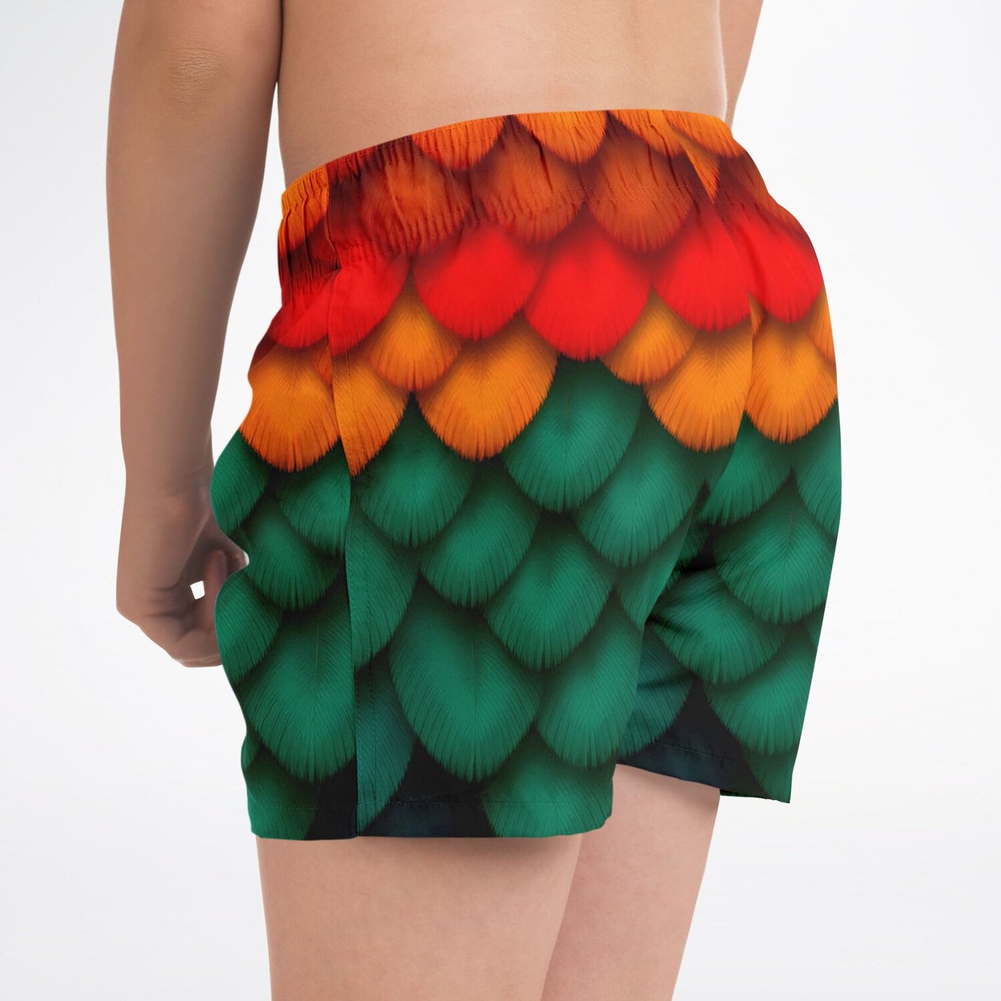 Crazy Bird Kid's Swim Trunks