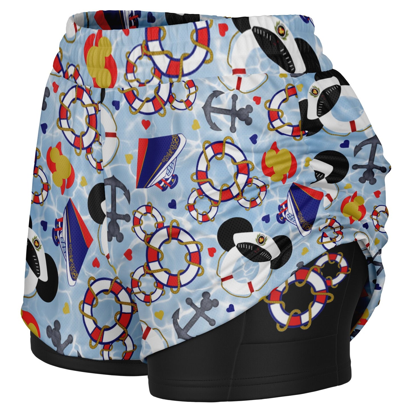 Cruise Women's Double Layer Pocket Shorts