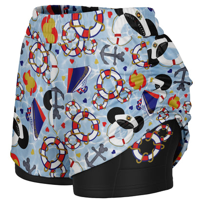 Cruise Women's Double Layer Pocket Shorts