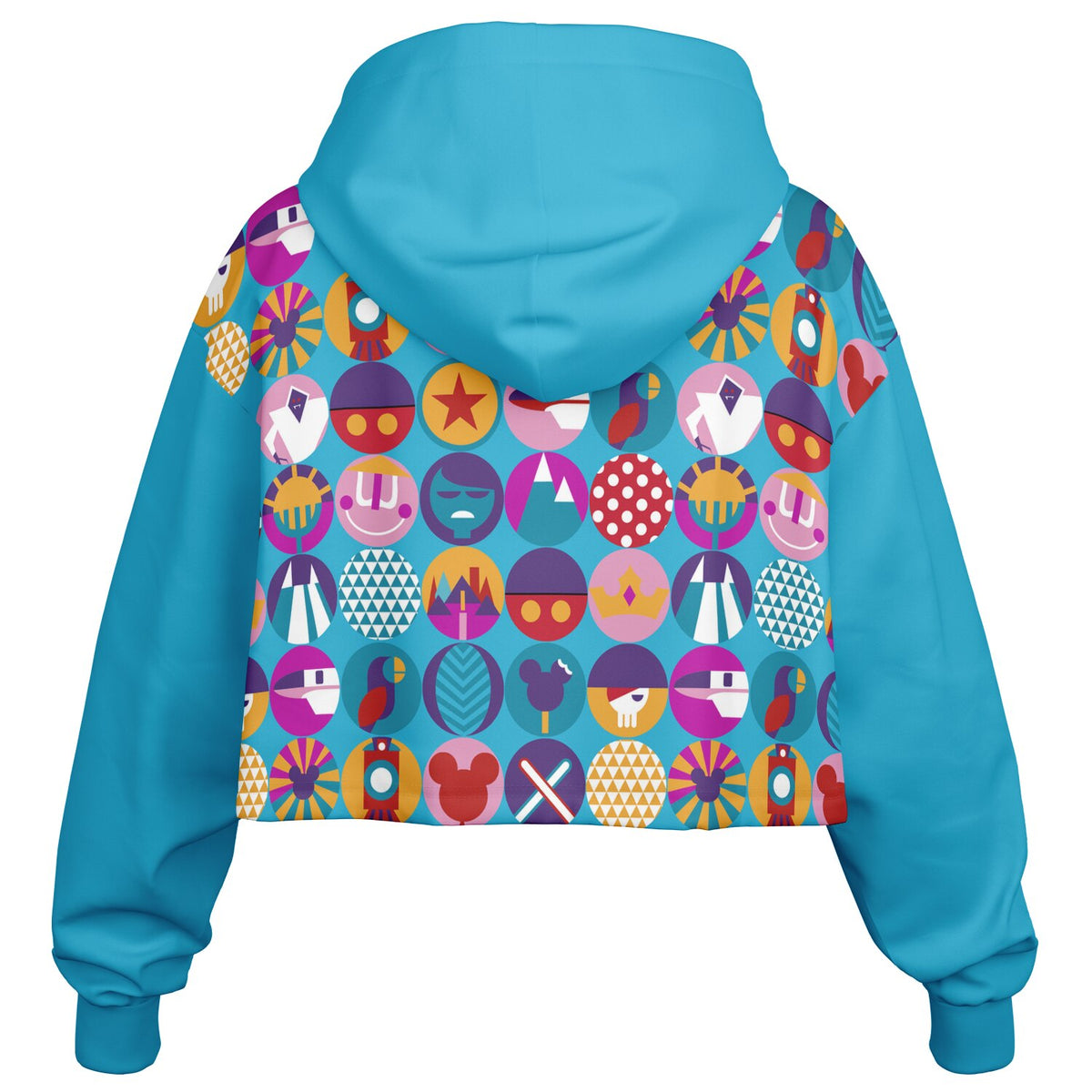 Park Cups Cropped Hoodie