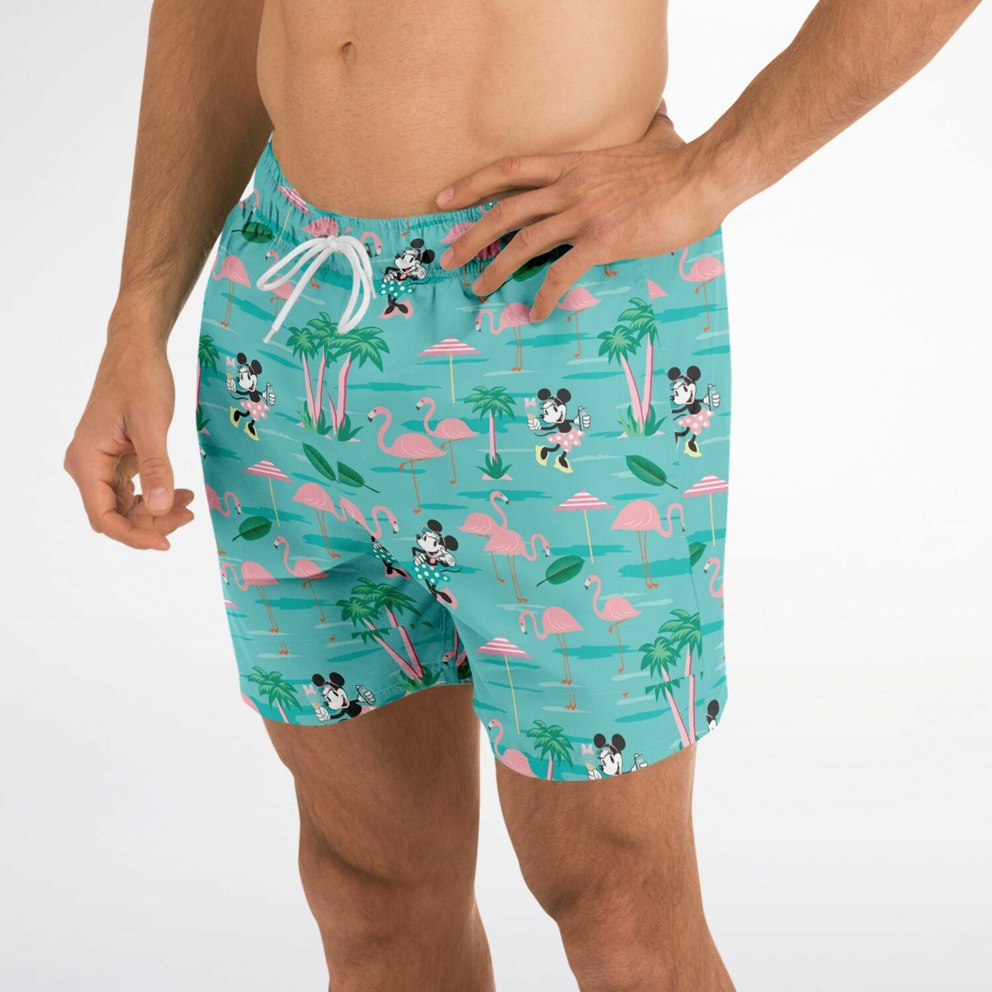 Flamingo Collection Men's Swim Trunks