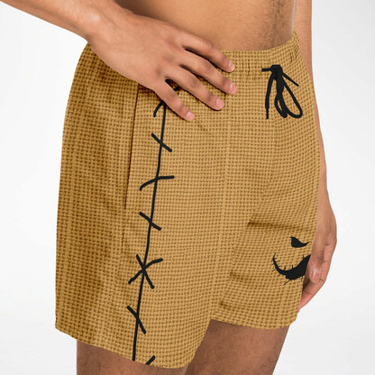 Nightmare Collection Brown BoogieMan Swim Trunks Men