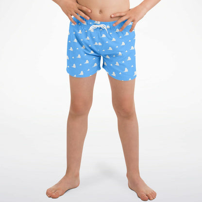 Toy Collection Cloud Wallpaper Boys Swim Trunks