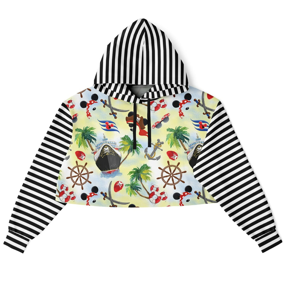 Pirate Collection Cropped Hoodie