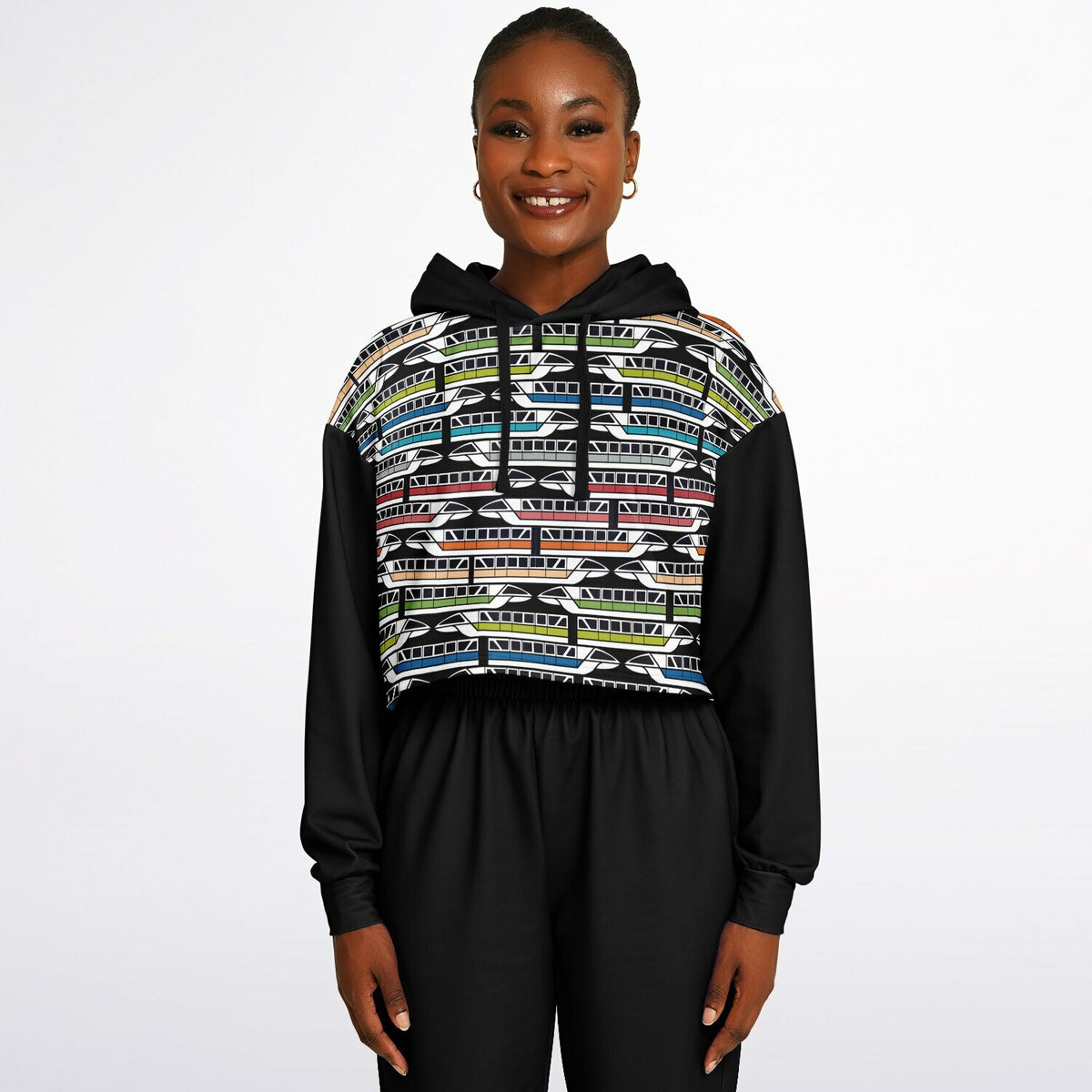 Monorail Cropped Hoodie