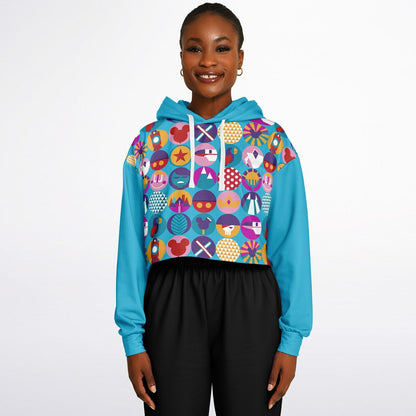 Park Cups Cropped Hoodie