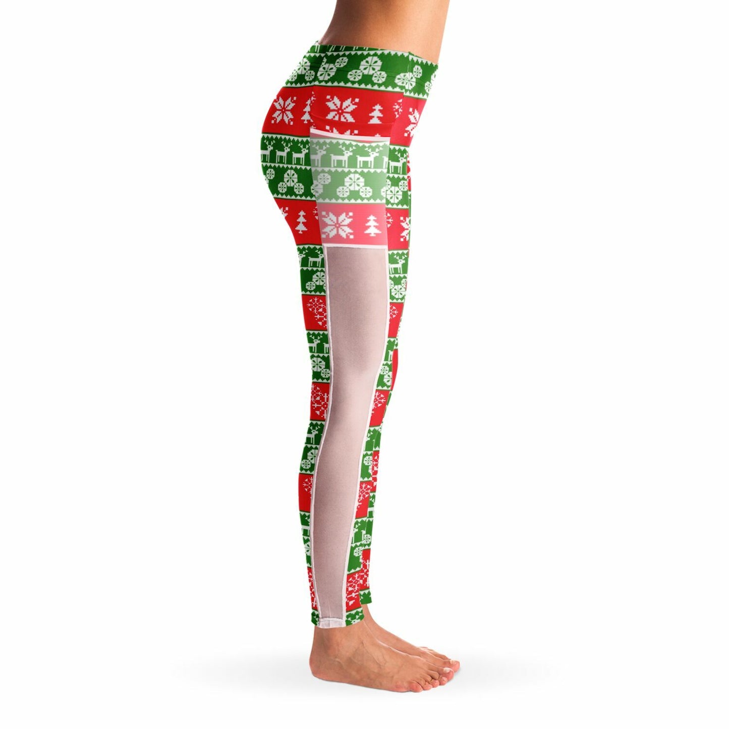 Mickey Christmas Mesh Pocket Legging