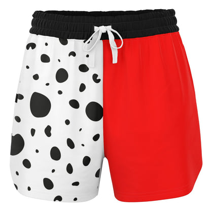 Dalmatian Villain Athletic Shorts