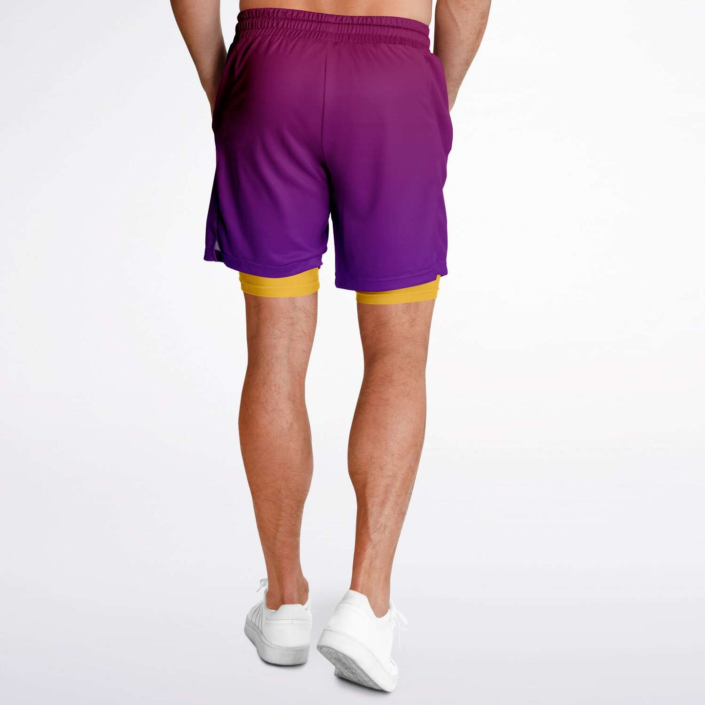 Arabian Nights Men's Double Layer Pocket Shorts