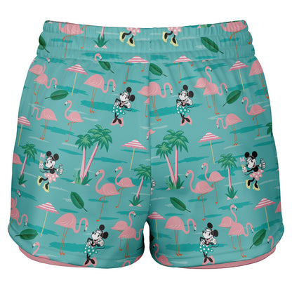 Flamingo Collection Women's Double Layer Pocket Shorts
