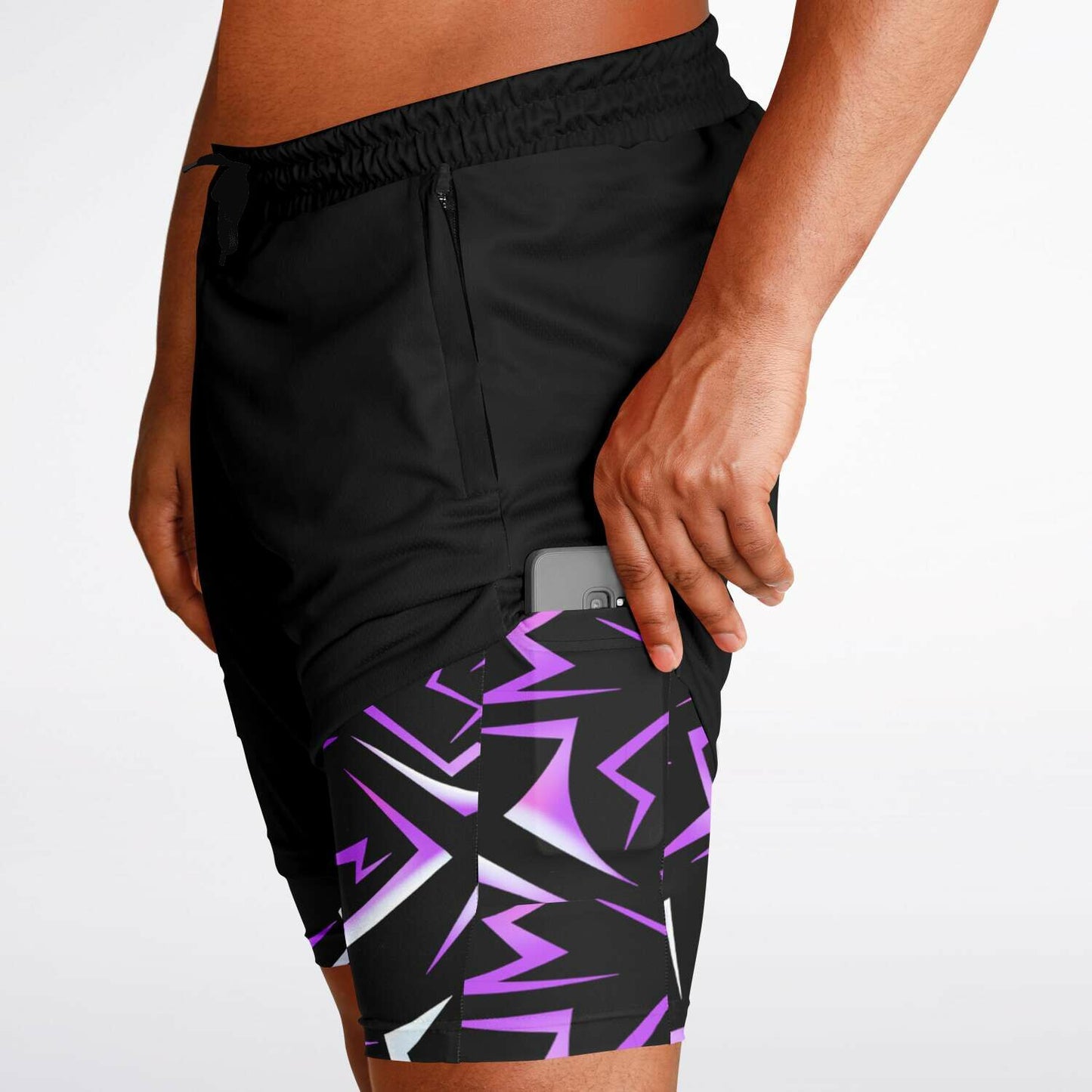 Saja Double Layer Men's Pocket Shorts