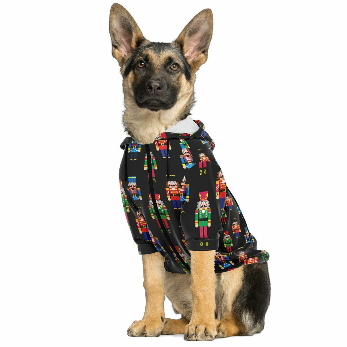 Nutcracker Dog Zip-Up Hoodie
