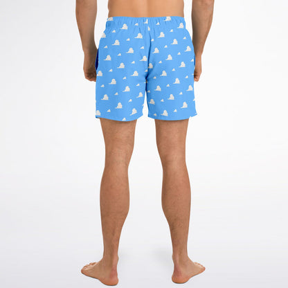 Toy Collection Cloud Wallpaper Men's Swim Trunks
