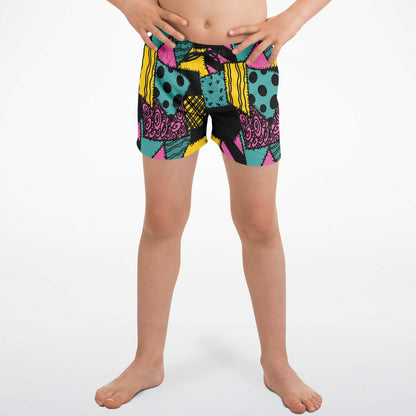 Nightmare Collection Sally Kids Swim Trunks