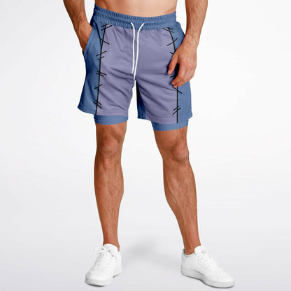 Donkey Men's Double Layer Pocket Shorts
