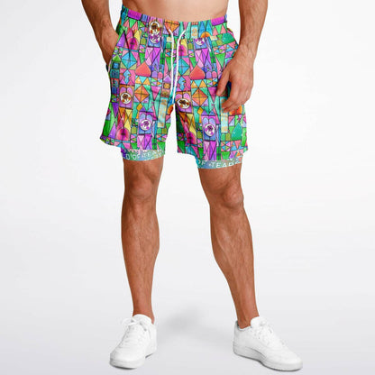 After All Men's Double Layer Pocket Shorts