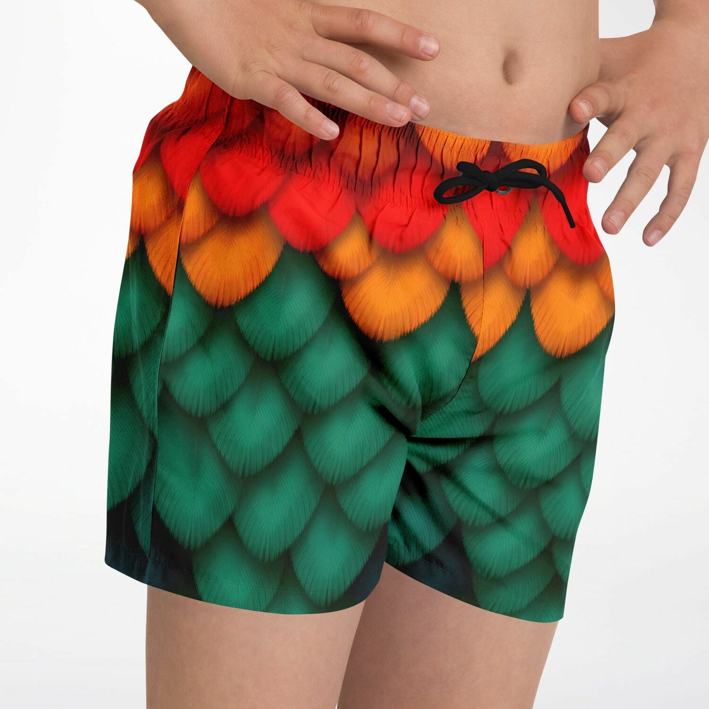Crazy Bird Kid's Swim Trunks