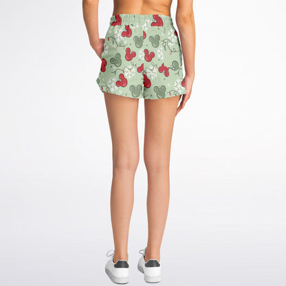 Athletic Loose Shorts - AOP