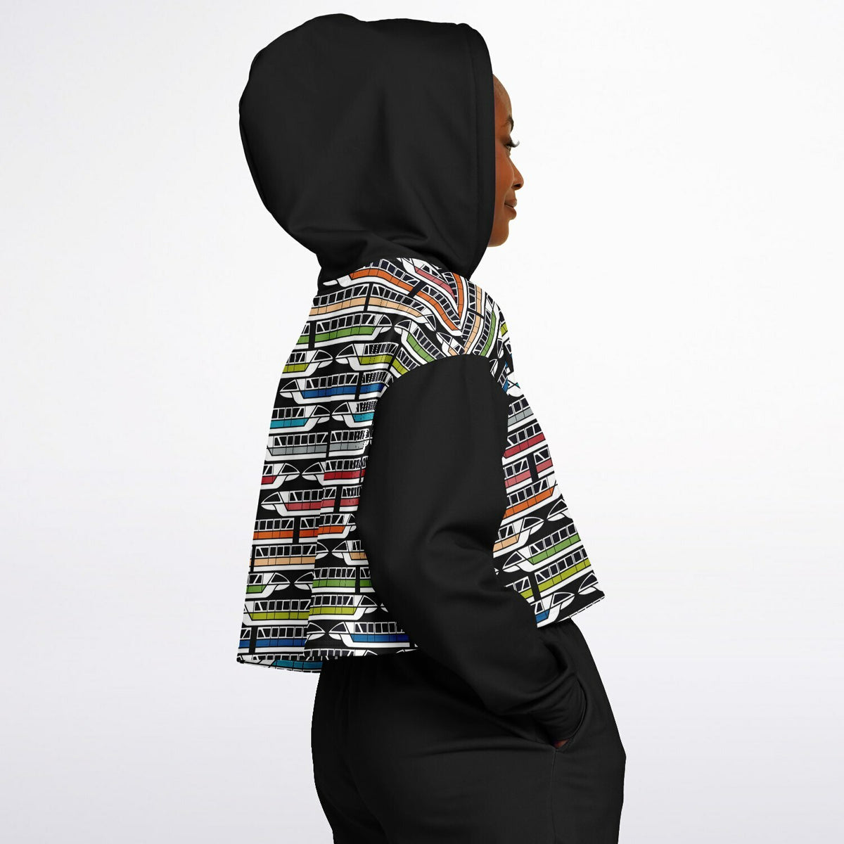 Monorail Cropped Hoodie