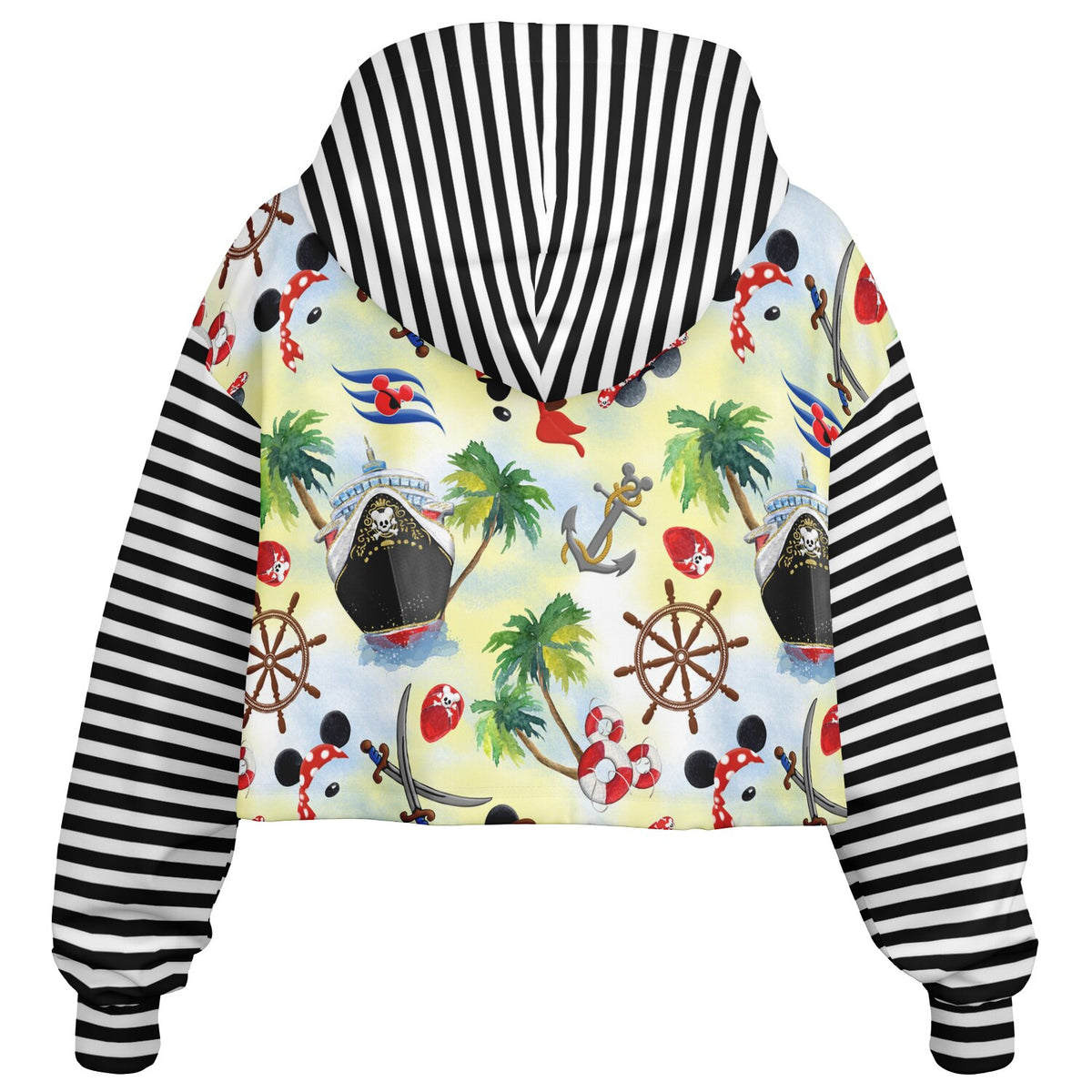Pirate Collection Cropped Hoodie