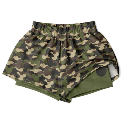 Camo Collection Double Layer Pocket Shorts
