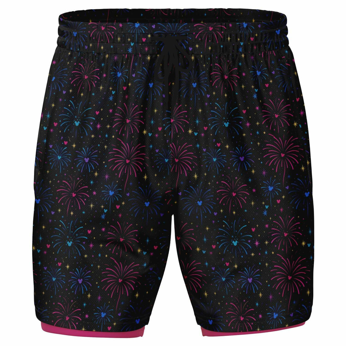 Fireworks Men's Double Layer Pocket Shorts