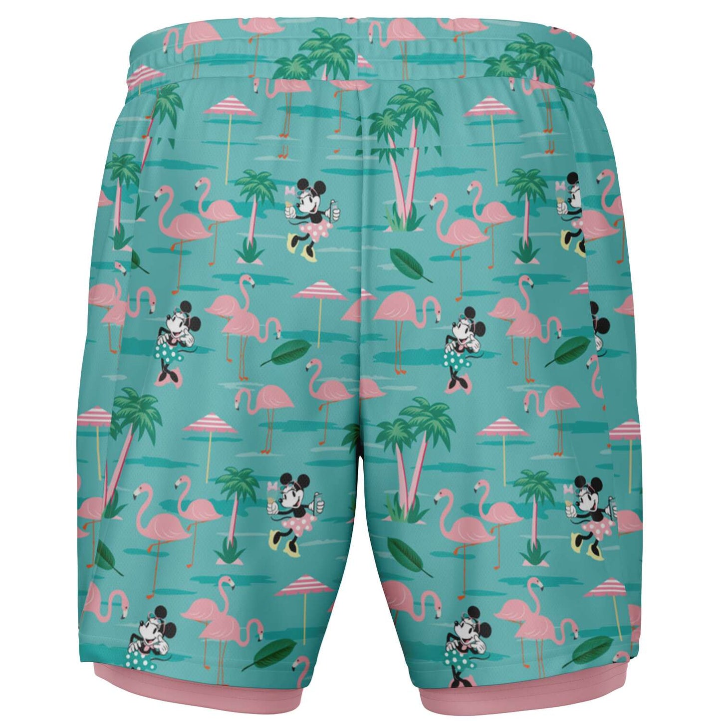Flamingo Collection Men's Double Layer Pocket Shorts