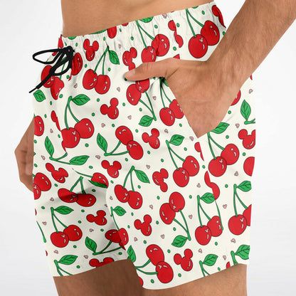 Cherry Collection Men's Swim Trunks
