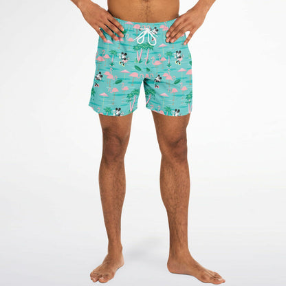 Flamingo Collection Men's Swim Trunks