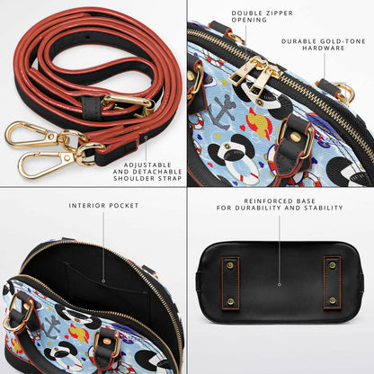 Cruise Dome Satchel Handbag